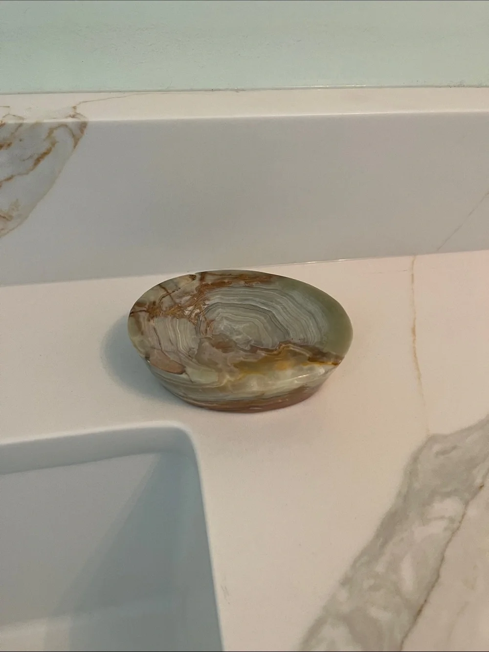 Decorative Stone Bathroom Soap Dish